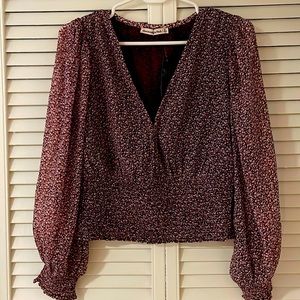 Abercrombie long sleeve blouse